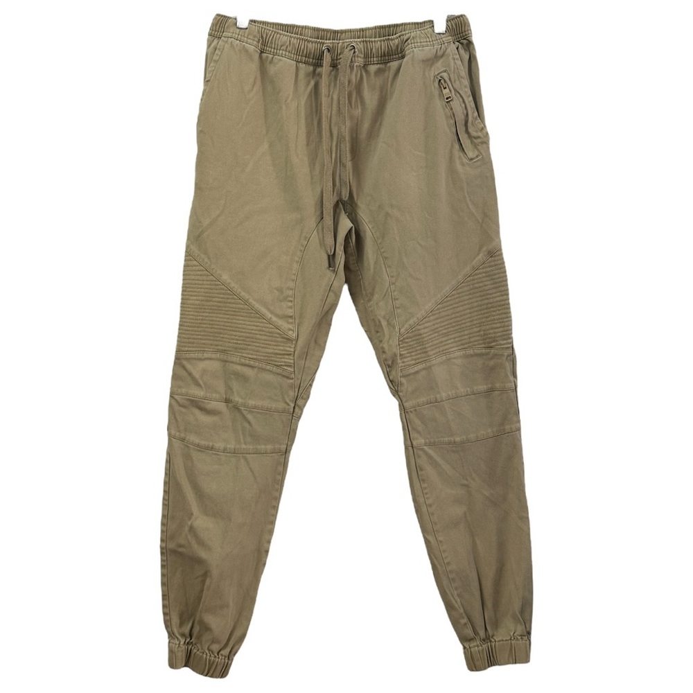 Rebel Minds Men’s Pull On Khaki Joggers Sz L
